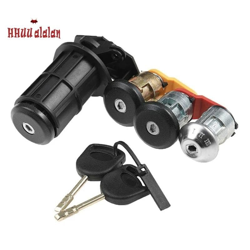 🌟7177664516 Conjunto De Cilindro De Fechadura De Porta De Carro Com Chave Para KA 1997-2008