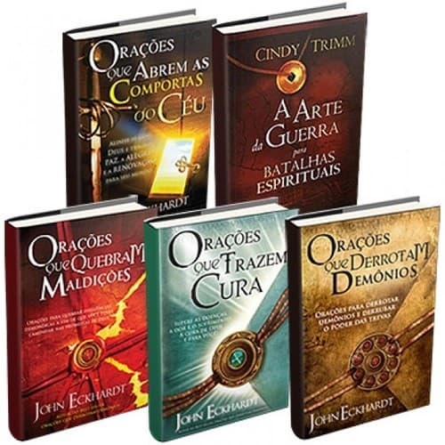 Kit 5 Livros Sobre Batalha Espiritual - John Eckhardt