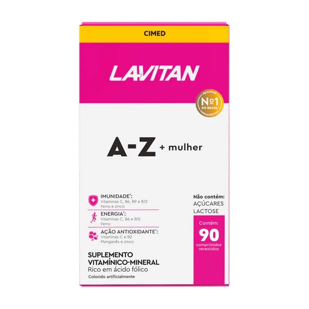 Lavitan Az Mulher 90 Comprimidos