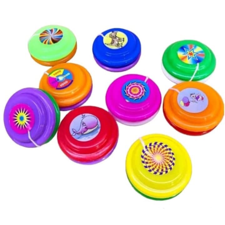 KIT 15 UNIDADE IOIO PRENDA SACOLINHA DE ANIVERSARIO CORES VARIADAS  5,5 CENTIMETROS DE DIAMETRO