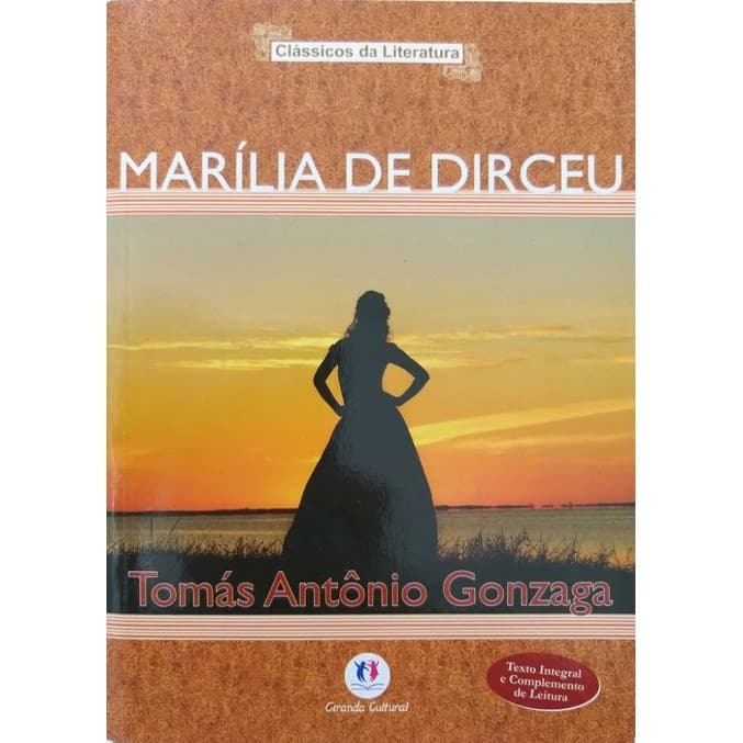 Livro Marília de Dirceu Tomás Antônio Gonzaga