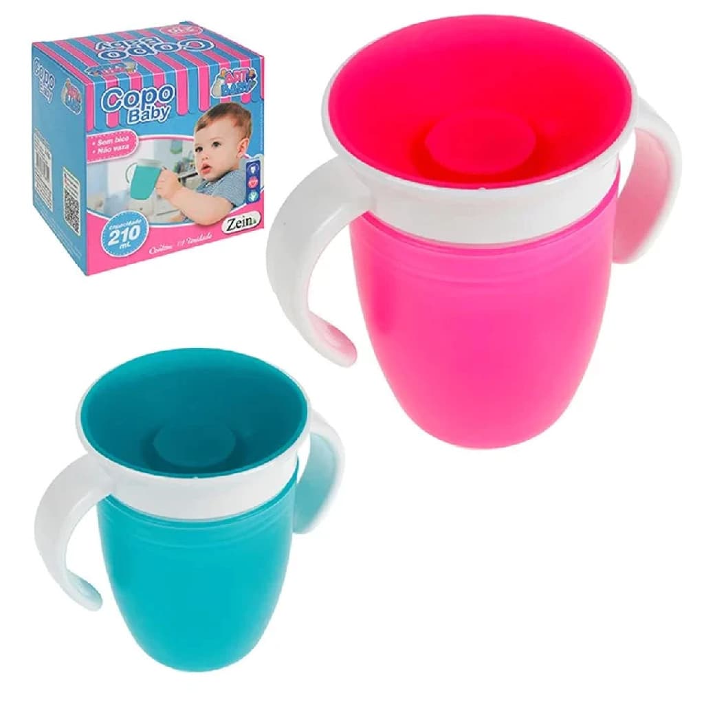 Copo Baby Antivazamento Silicone Bebê Infantil treinamento