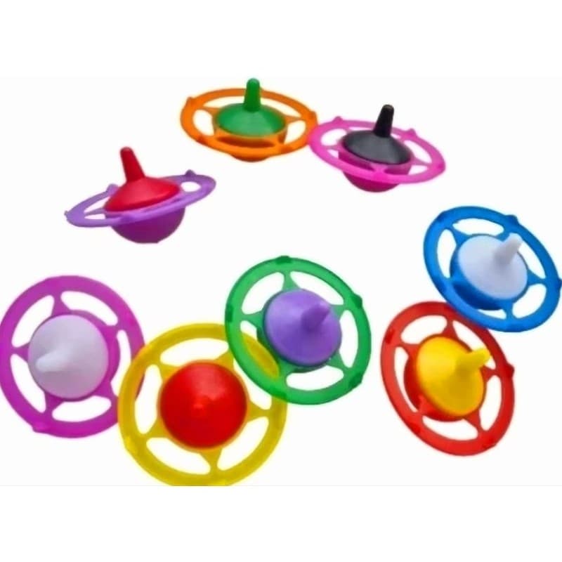 50 Pião Estrela Para Lembrancinha E Saquinho Surpresa PROMOÇÃO OFERTA