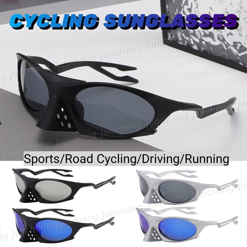 Novo Ciclismo Óculos De Sol Para Homens Mulheres Ao Ar Livre Motocicleta Esportes Correndo Condução Bicicleta Anti Radia