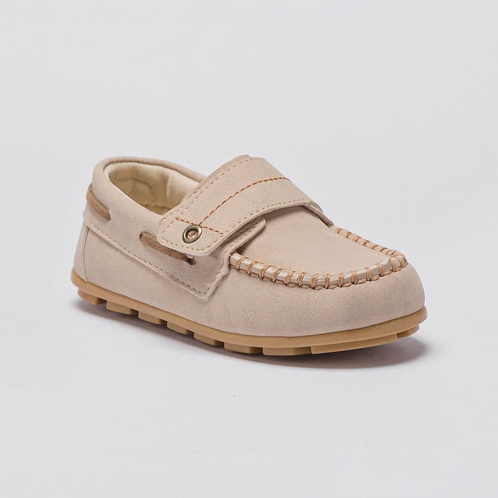 Mocassim Infantil Sapato Menino Masculino Pajem Festa Bege Marrom Marinho 38113 Pequito