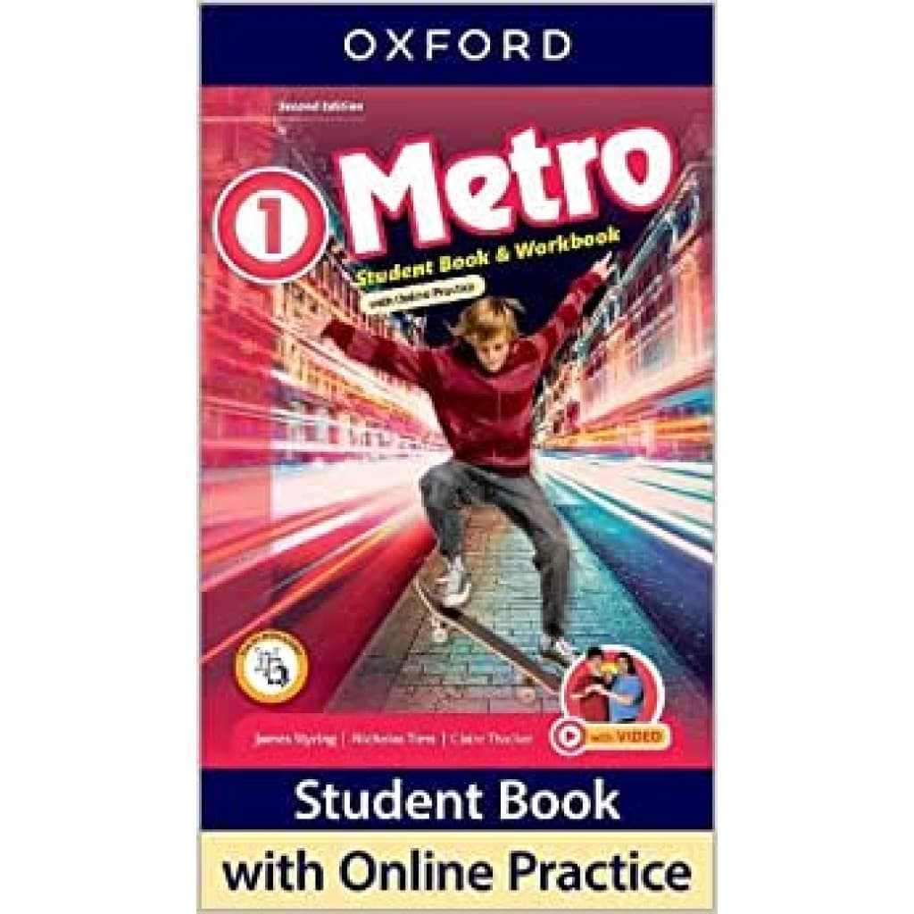 METRO 1   STUDENT BOOK WITH ONLINE PRACTICE   SECOND EDITION