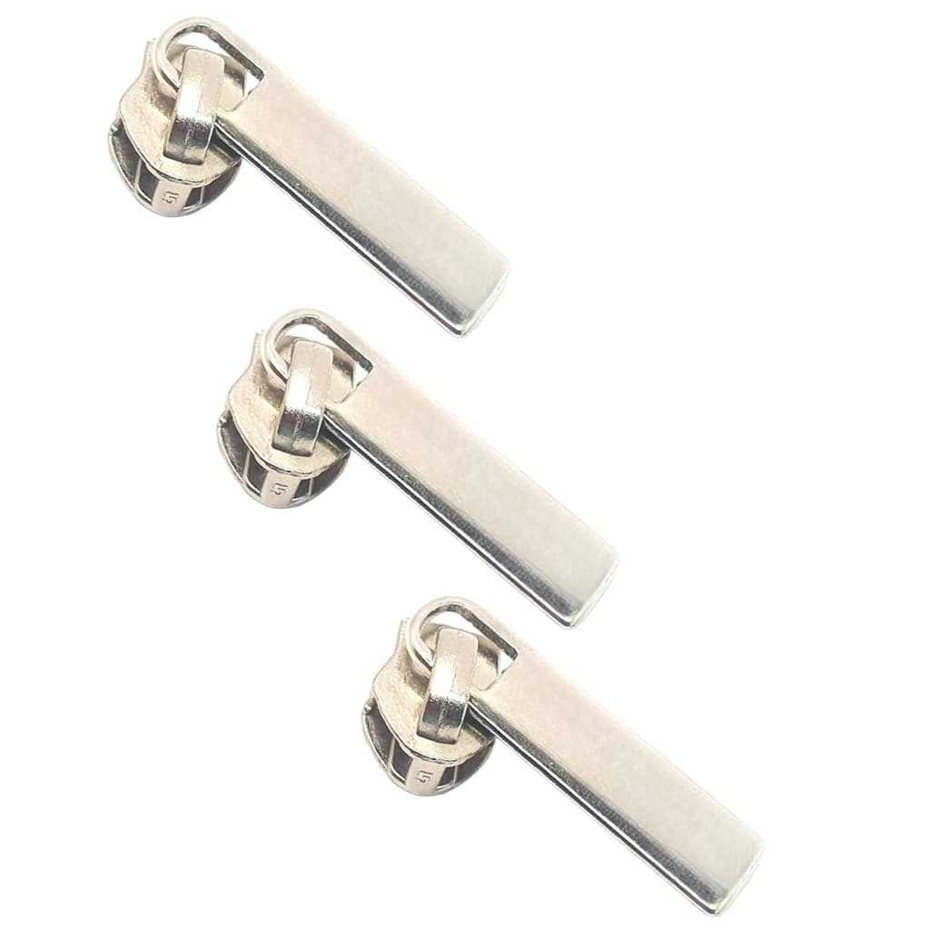 Cursor Prata Nº 05 Cadeado  Para Bolsas Mochilas e Necessaires