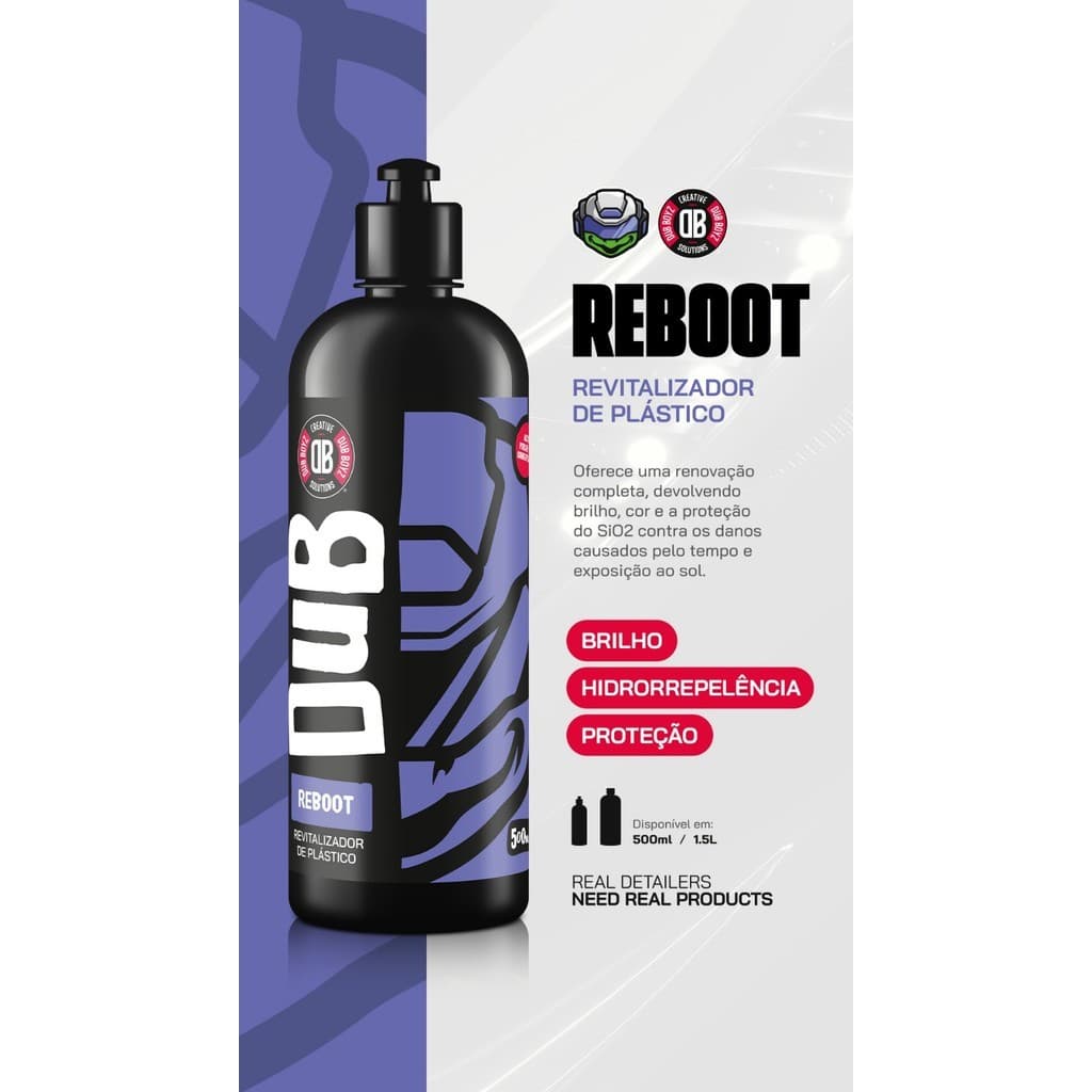 REVITALIZADOR DE PLASTICO 500ML'S - REBOOT
