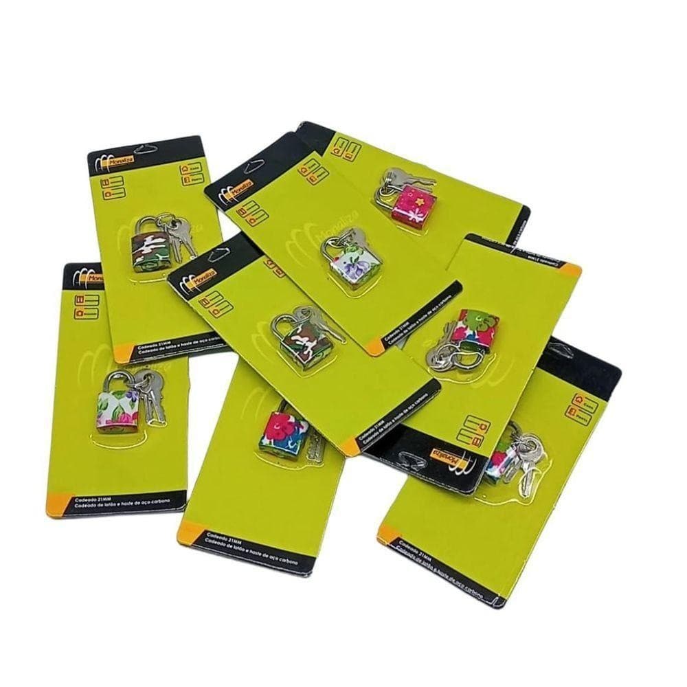 CADEADO TSA PARA BAGAGEM ARMARIO MINI 21MM SEGURANÇA LATAO