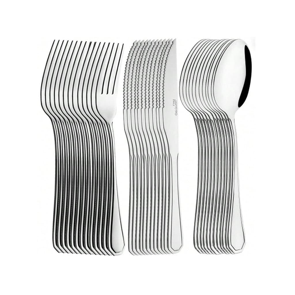Jogo Garfo Colher Faca Inox Mesa 36 Peças Buffet Restaurante Lanchonete