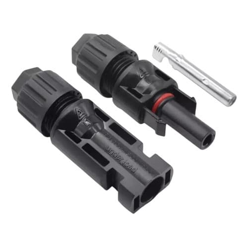 Conector Plug Mc4 Macho + Mc4 Femea Para Energia Solar