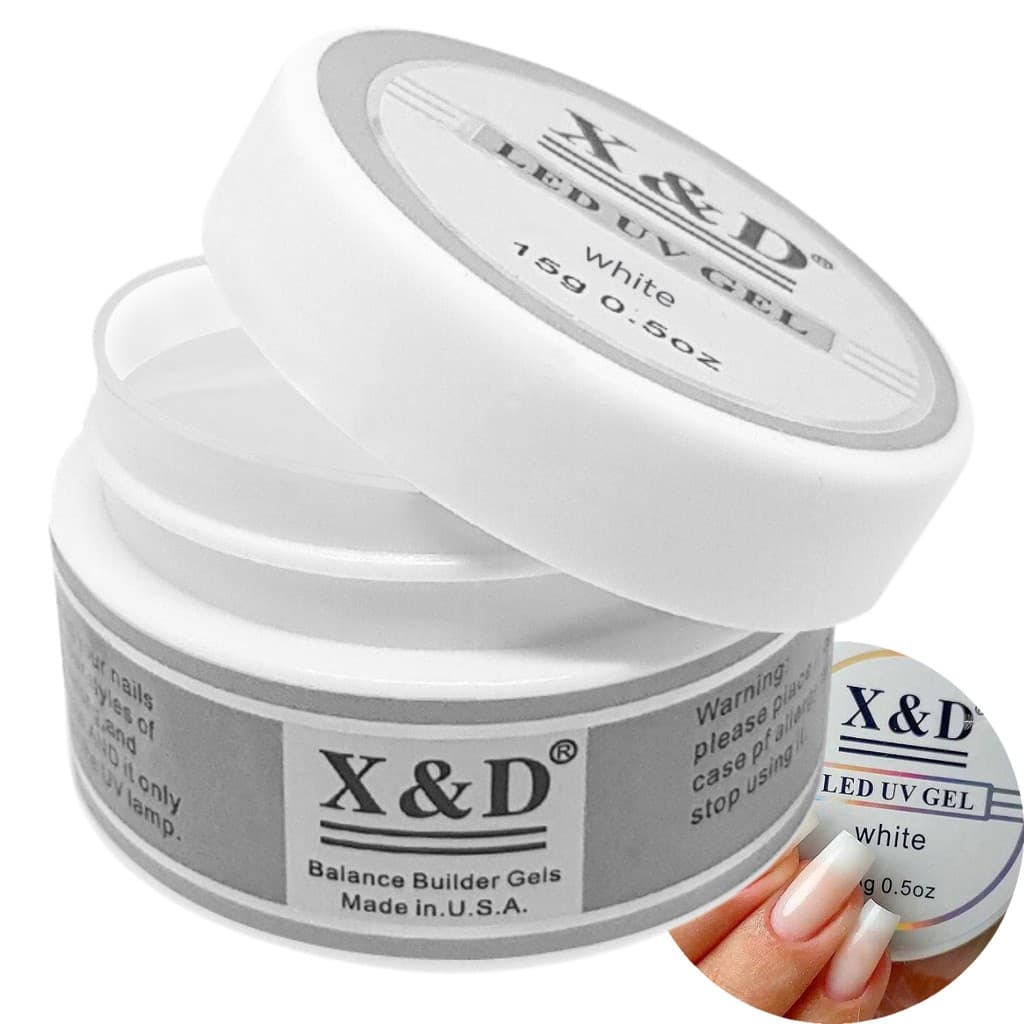 Gel Alongamento de Unha Uv X&d Led 15g Acrigel Tips