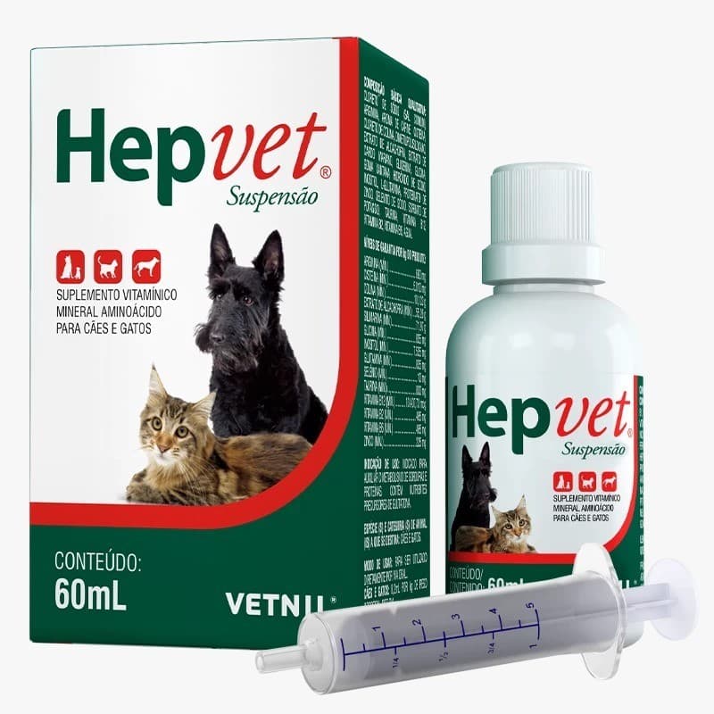 Hepvet® Suspensão 60ml - Vetnil