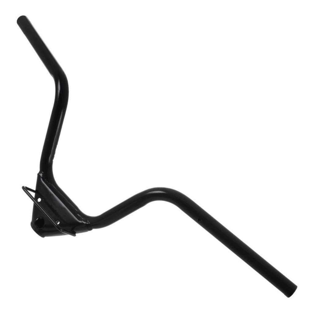 Guidão Modelo Original Pop 100 2007 A 2015 Em Aço Tubular 1,9mm Preto