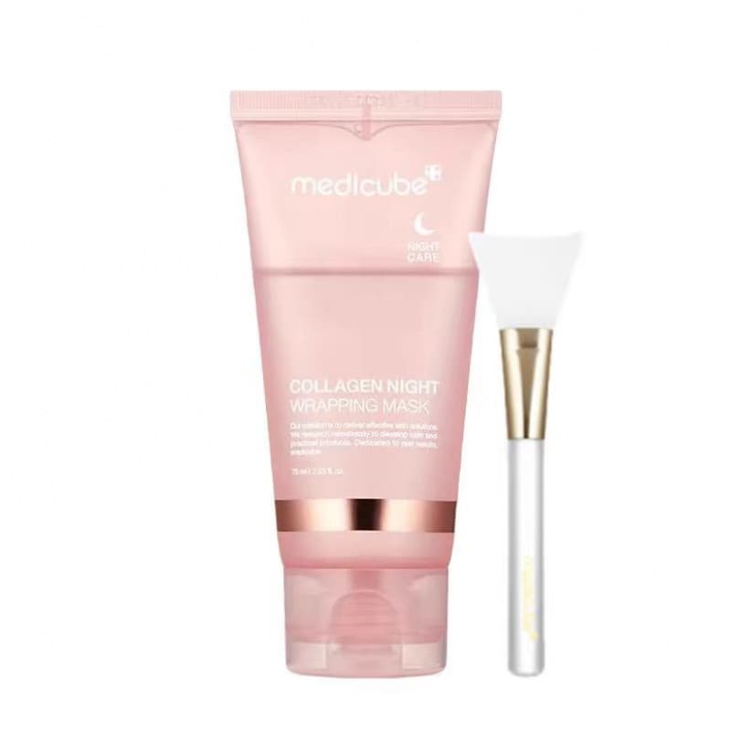Medicube Collagen Night Wrapping Mask Sleep Máscara De Embrulho De Colágeno Noturno Rejuvenescimento Hidratante Brigh Pe