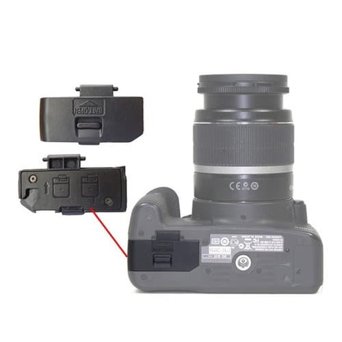 Tampa Porta Da Bateria Canon T3i T4i T5i 600d X5 Eos Kiss