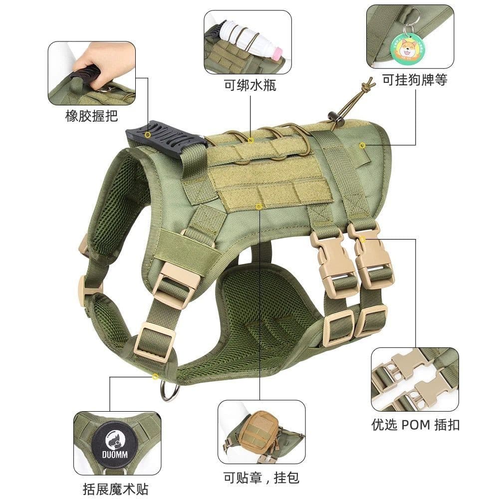 Novo colete de treinamento para cães grandes, colete para áreas externas,peitoral para cães, peitoral para treinamento