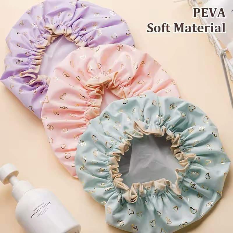 Touca De Cabelo Camada Dupla  A Prova D’água