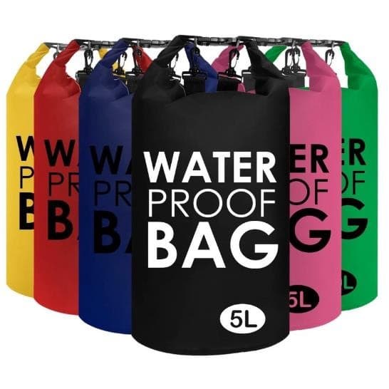 Bolsa Impermeável Estanque Prova de Água Waterproof Bag 5L 10L  - Bolsa de Praia