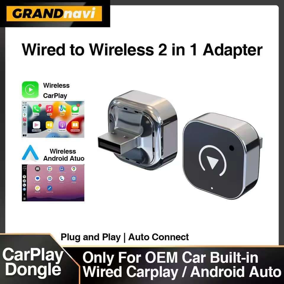 CarPlay Sem Fio Android Adaptador Automático USB Dongle Inteligente Mini Caixa Plug and Play Universal Para VW Toyota Ni