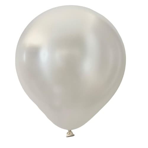 Balão Branco Perolado 9 Pol Pc 50un Festball #424219