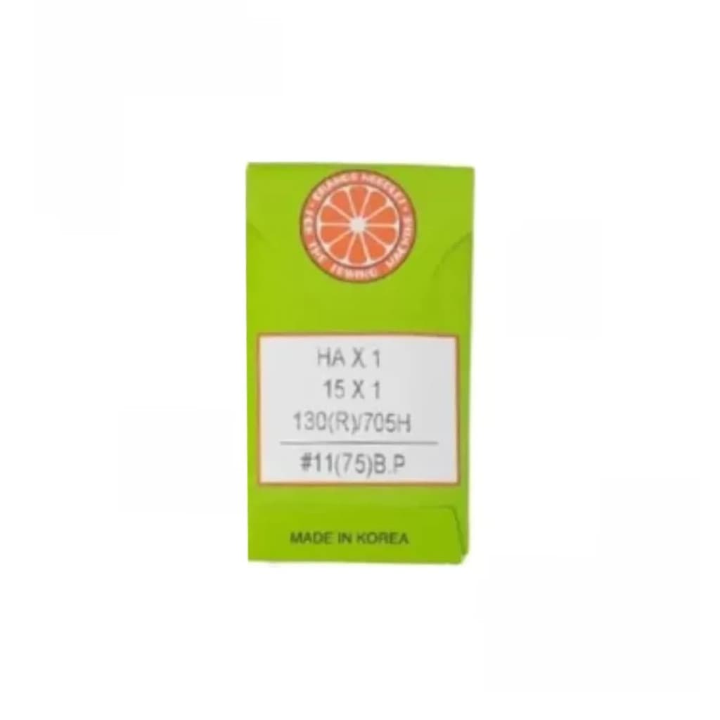 AGULHA 11 BORDADEIRA BROTHER COM 10 AGULHAS.