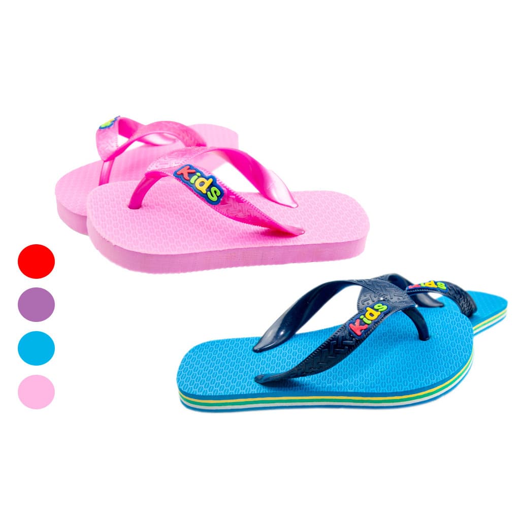 Chinelo infantil e Baby - Sandália Tradicional Feminino KIDS / Borboletas / Unicórnio