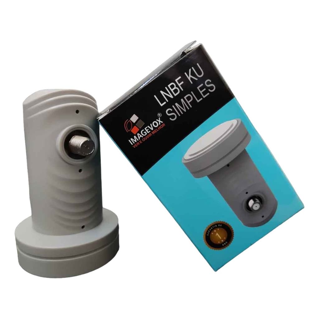 Lnb Simples Universal Banda Ku Full Hd Lnbf 1 Saída Ponto 4k
