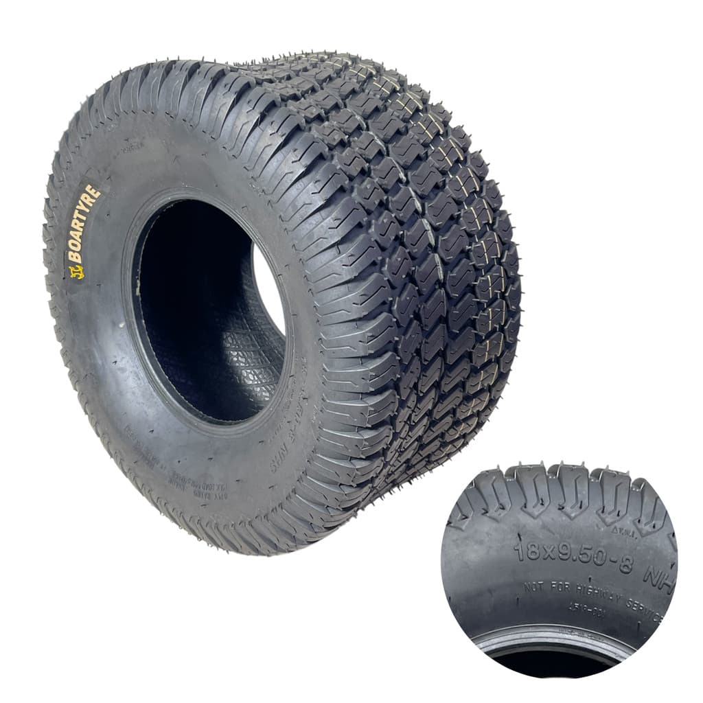 Pneu 18x9.50 Aro 8 Carrinho Golfe Cortador Grama Mini Buggy Quadriciclo Scooter Elétrica