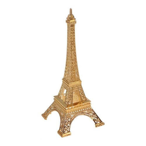 Souvenir Miniatura da Torre Eiffel em Metal com 10 cm - Souvenir Lembrancinha de Viagem Paris França