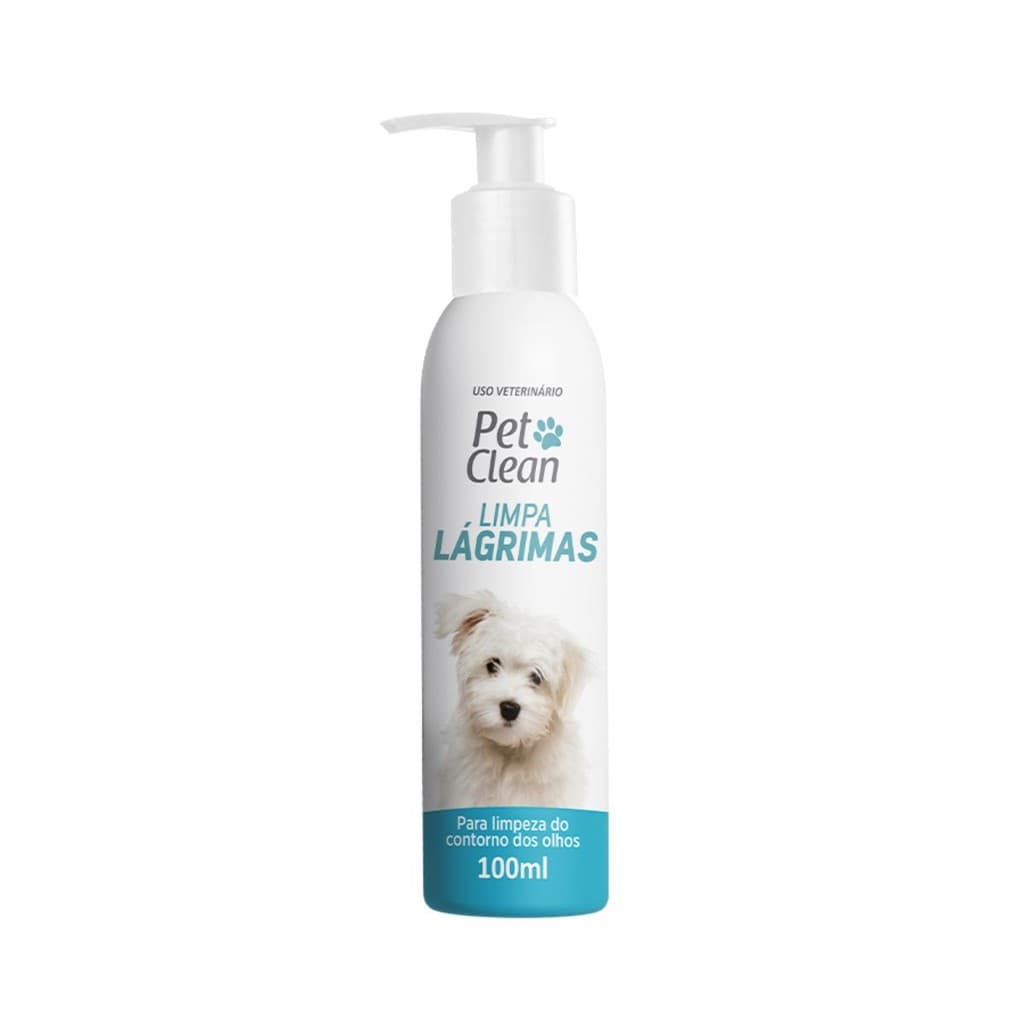 Limpa Lágrimas para Cães e Gatos 100 ml - Pet Clean