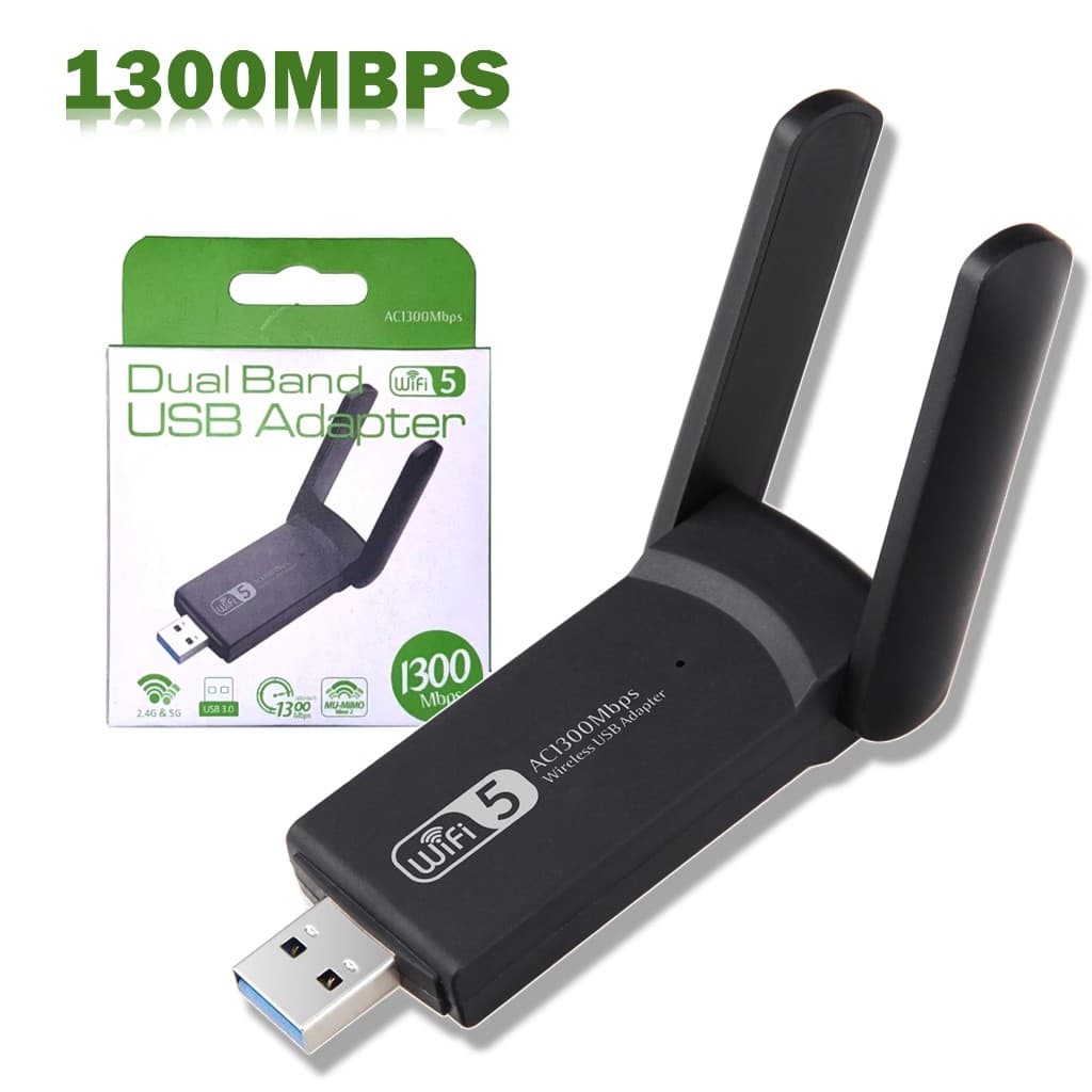 Adaptador Wifi 5ghz Usb 3.0 Dual Band 5g Ac 1200mbps Pc Note