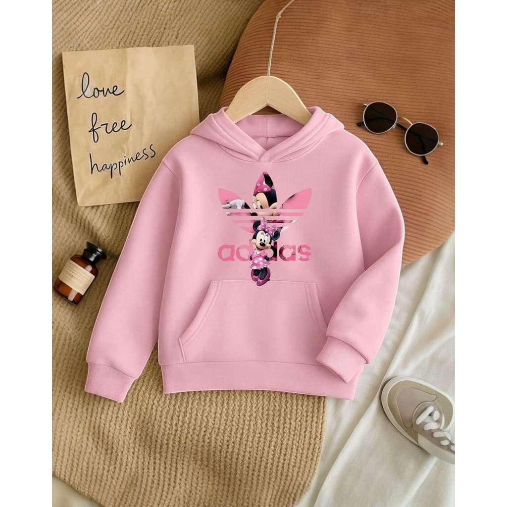 Blusa Moletom MeninA Infantil Frio Kids Flanelado Feminina Criança InvernoO