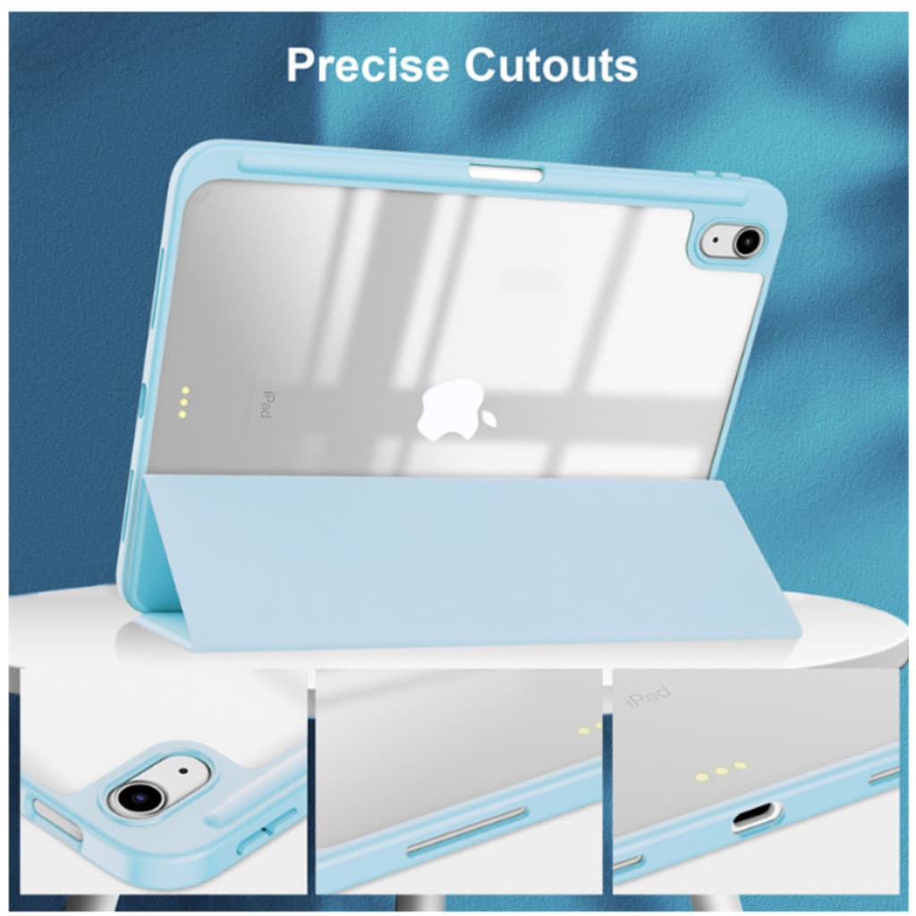 Capa Case Para Acrílico Magnética Com Suporte Caneta iPad 11 10 Geração A16 10.9 polegadas
