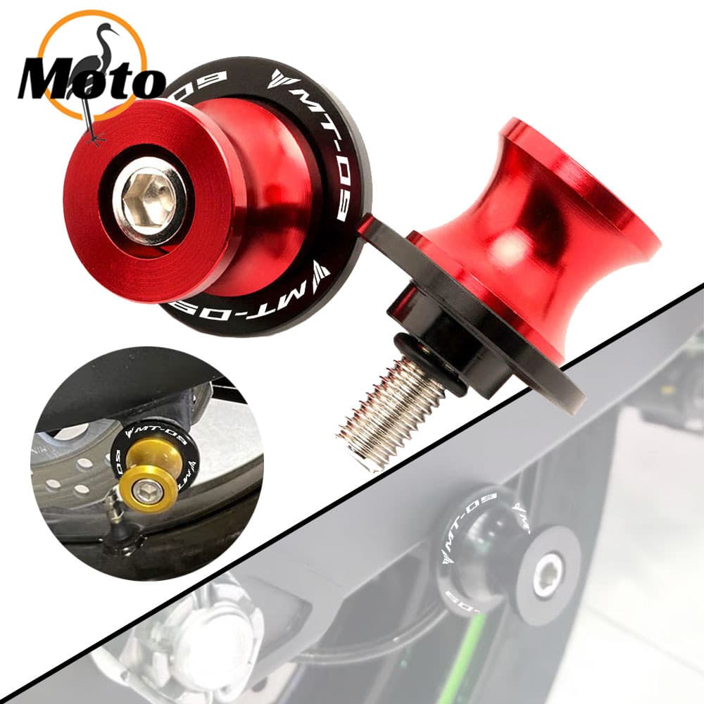 MT09 Motocicleta 6mm CNC Braço Oscilante Carretéis Suporte Parafusos Slider Para YAMAHA MT09 MT-09 09 FZ 09 SP 2017-2022