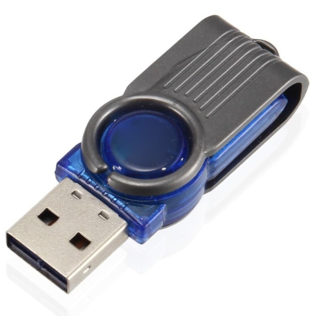 Mini Leitor De Cartao De Memoria Sd Microsd Usb 2.0