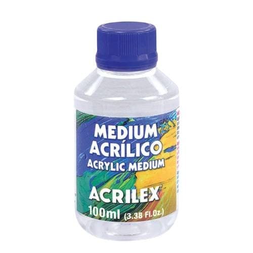 Medium Acrílico 100ml  Acrilex– Retardador de Secagem