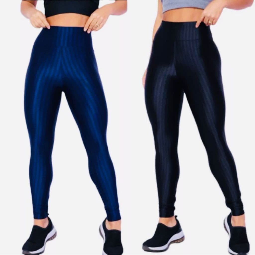 Calça Legging 3 D fitness levanta Empina Bumbum modeladora  ideal para Academia pilates e ginastica