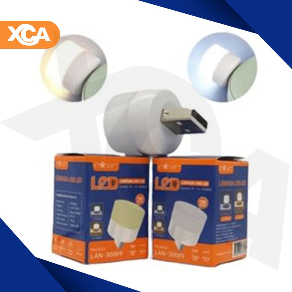 Lampada Mini Led Usb Kit 3 Peças Notebook Luz Ambiente