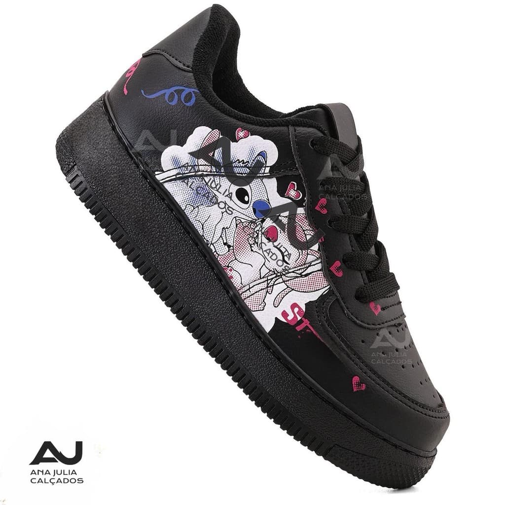 Tenis Stitch Infantil E Bebe Feminino Meninas Escolar E Estiloso 20ao33