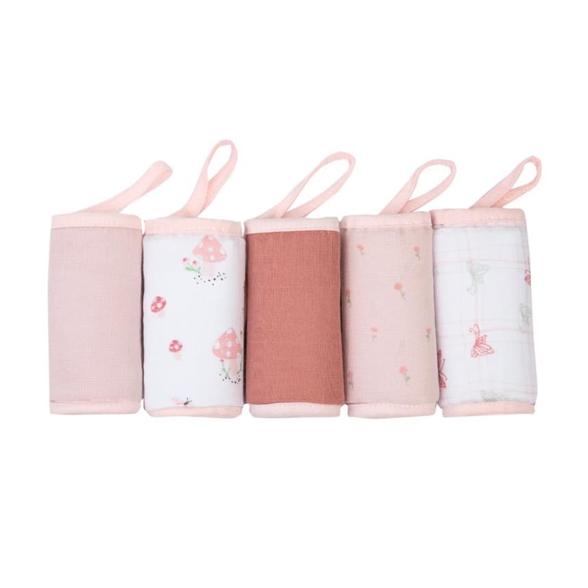 Kit Pano De Boca Papi Soft Estampado - 5 Peças