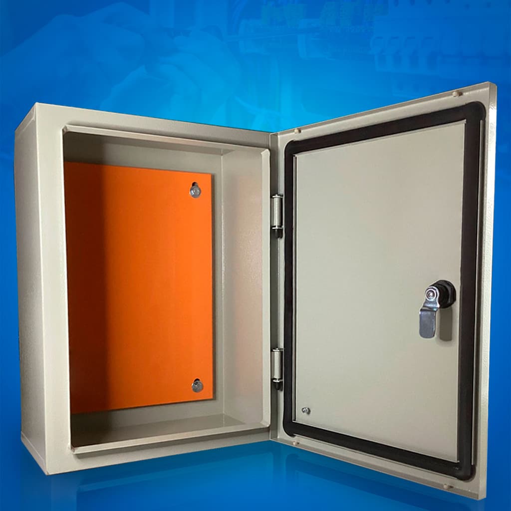 Caixa De Montagem Painel Eletrico 60x40cm / 60x50cm Quadro de Comando Bombas Galpão Industria - IP54