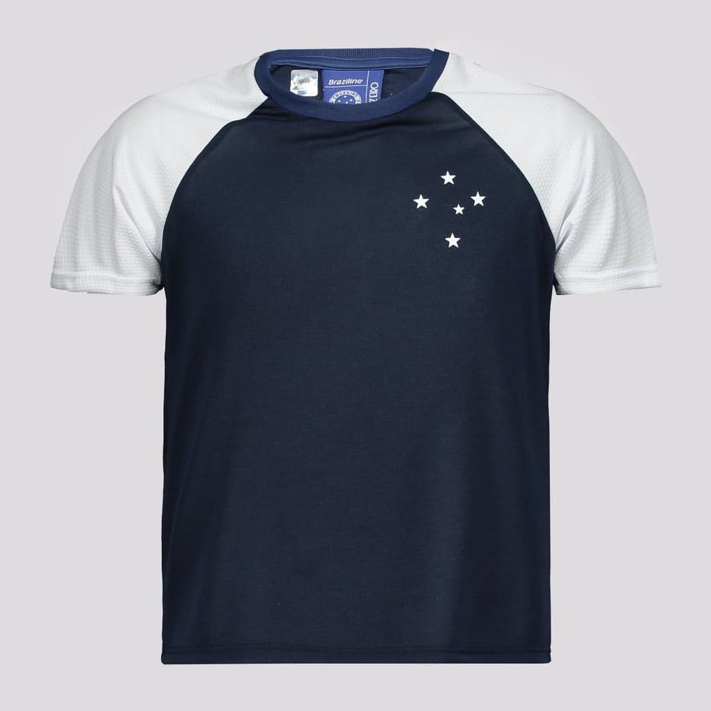 Camisa Cruzeiro Honra Infantil Marinho
