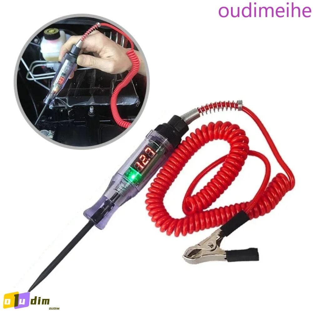 Caneta De Teste De Sonda De Diagnóstico De Carro OUDIMEIHE , Testador De Circuito De Tensão De Display Digital Automátic