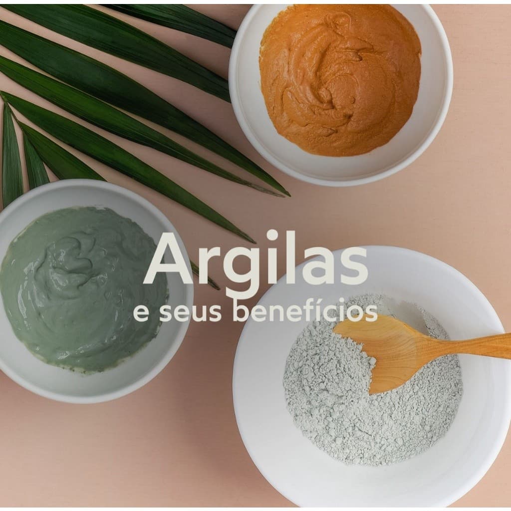 Argila Rosto Pele Cabelo Escolha Quantas Quiser 100 gramas Cada