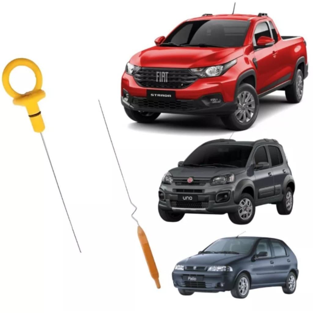 Vareta Oleo Fiat Mobi Uno Strada Grand Siena fiorino 1.4 Evo