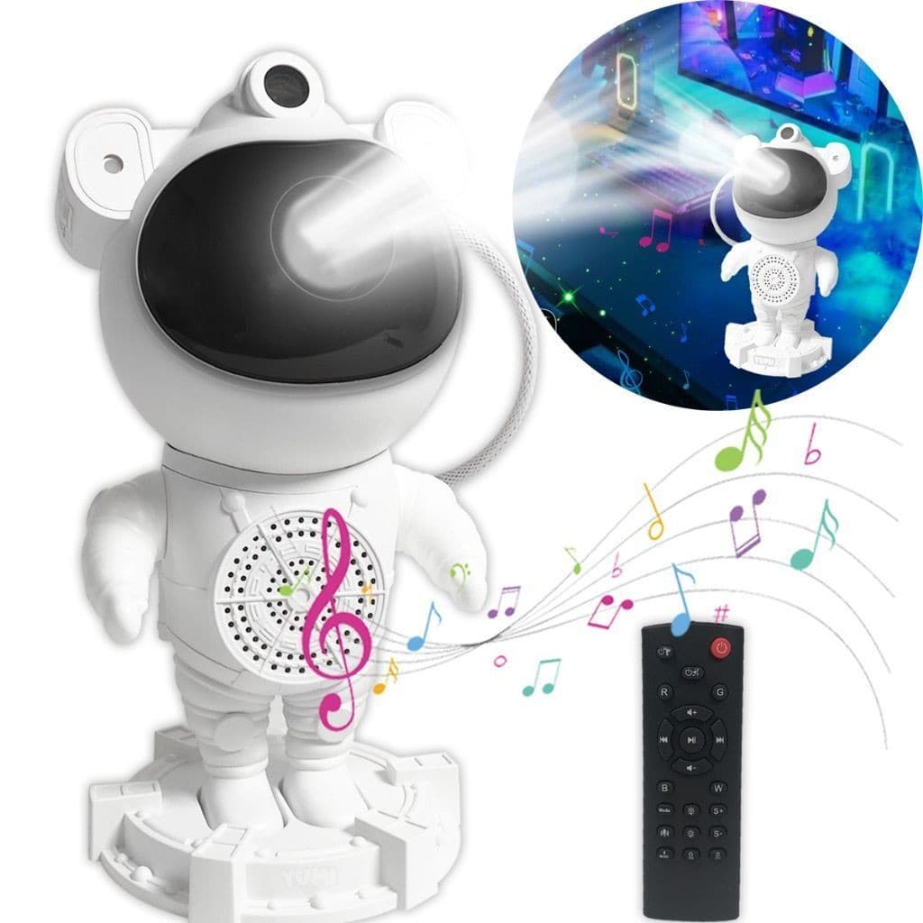 Astronauta Projetor com BLUETOOTH  LED Lâmpada Com Controle Remoto TOP