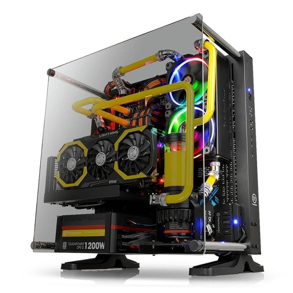 Gabinete Gamer Thermaltake Core P3 TG Preto Mid Tower - CA-1G4-00M1WN-06