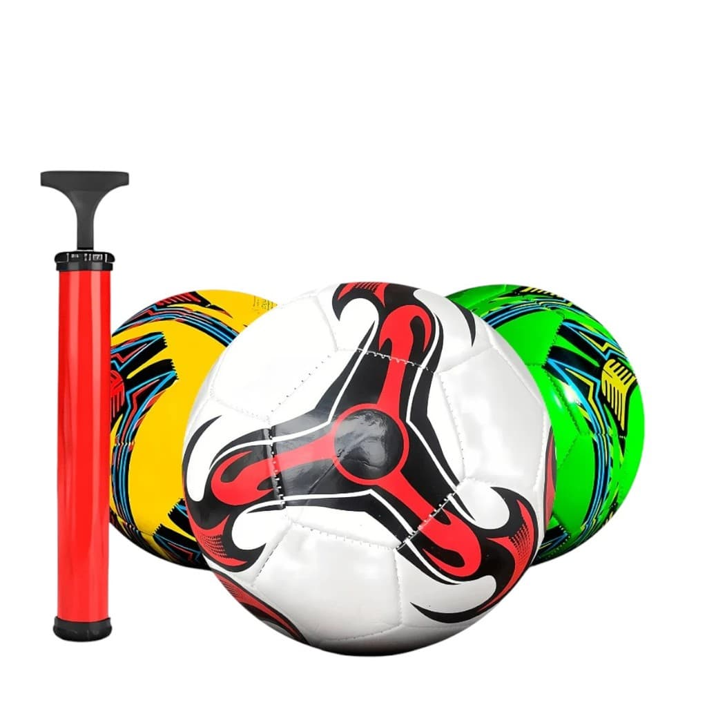 Bola de Futebol nº5(tamanho Oficial) +1 MIni Bomba de Ar Portátil ,diversão completa
