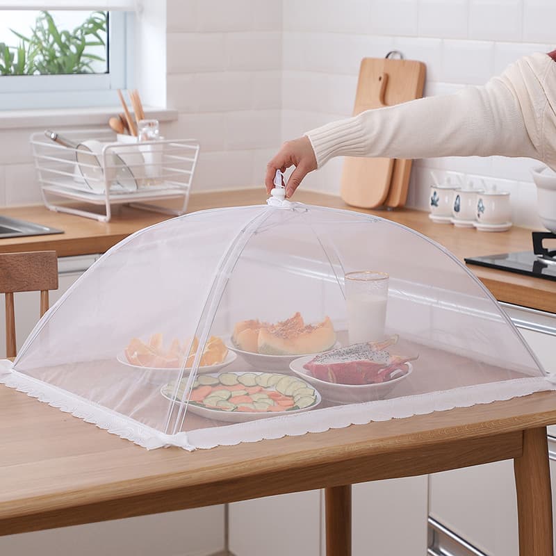 Protetor Tela Mosquiteiro de Alimentos Fruta Bolo Telado 40cm